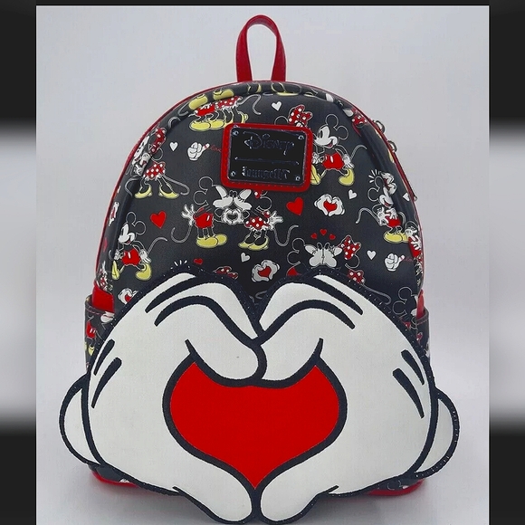 Mini Sac A Dos Mickey Et Mouse Heart Hands / Mickey Mouse / Loungefly